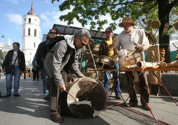 Europos šalių mugės akimirka