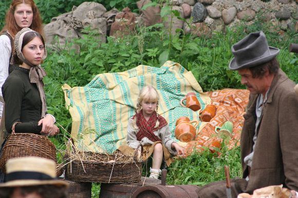 Kristinos Sereikaitės nuotr./Filmo „Tadas Blinda. Pradžia“ filmavimo akimirka