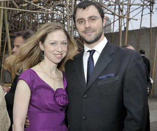 Chelsea Clinton su mylimuoju Marcu Mevinsky