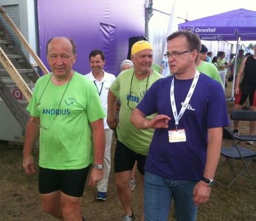 Andrius Kubilius aplankė „Omnitel 1000 km lenktynes“