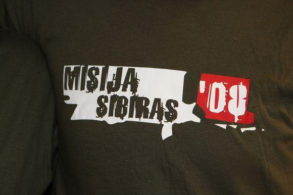 „Misijos Sibiras“ marškinėliai
