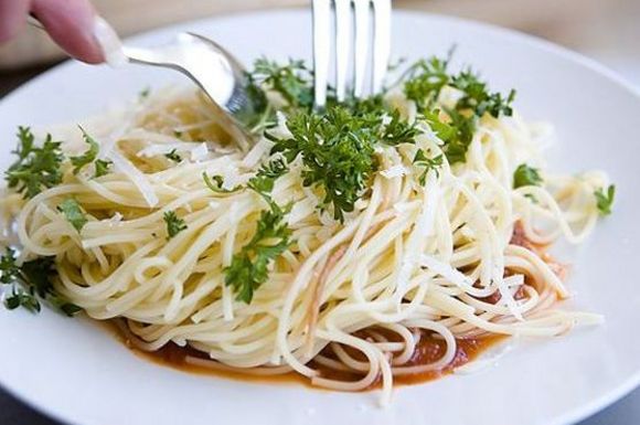 Lėkštė makaronų