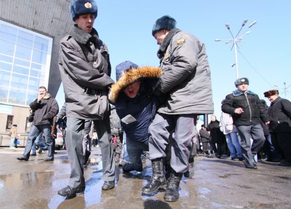 &bdquo;Scanpix&ldquo; nuotr./Baikalo gynėjų demonstracija