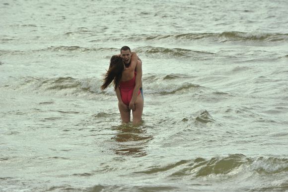 15min.lt skaitytojo nuotr./Bikini porelė: Eglė ir Andrius