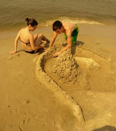 Bikini porelė. Brigita ir Saulius