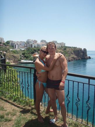 Bikini porelė. Jevgenijus ir Olga