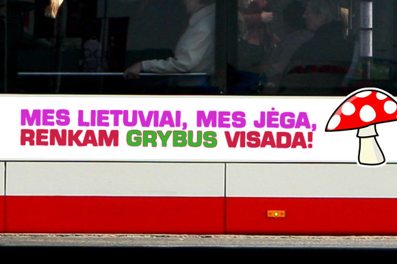 15min.lt skaitytojo Rulės šūkis/„Renkam grybus“