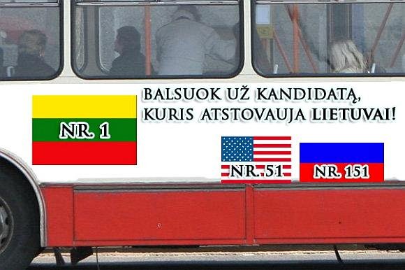 15min.lt skaitytojo Simono K. fotomontažas/„Atstovauja Lietuvai“