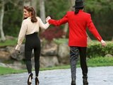 AFP/&bdquo;Scanpix&ldquo; nuotr./Lisa Marie Presley ir Michaelas Jacksonas santuokos metu