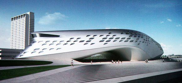 Konkurso naujo muziejaus Vilniuje projektui parengti nugalėtojos Zaha Hadid projektas. 