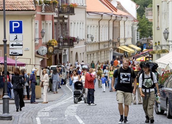 Per pirmąjį pusmetį sostinėje turistų padaugėjo beveik 30 proc. 