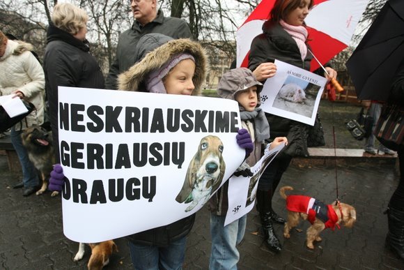 Žiaurus elgesys su gyvūnais kol kas nemažai gyventojų daliai – norma. Jų ausų nepasiekia priekaištai ir raginimai elgtis humaniškiau.