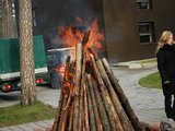 Organizatorių nuotr./Uždegamas &scaron;ventės laužas