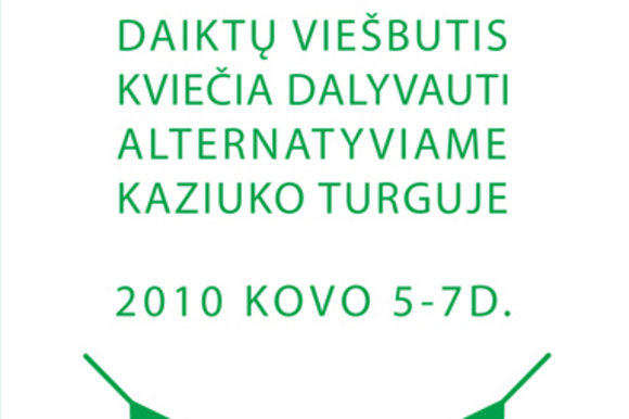 Dalyvauk alternatyviame Kaziuko turguje