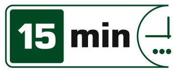„15min“ logotipas