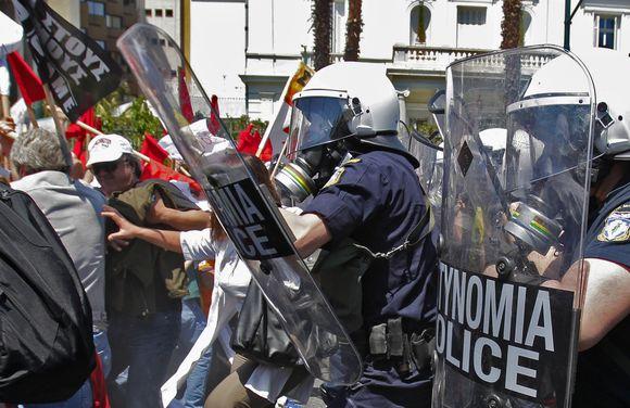 Protestas Atėnuose 
