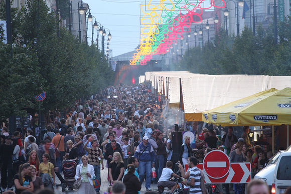 Per „Sostinės dienas“ Vilniaus centras virs pėsčiųjų zona.