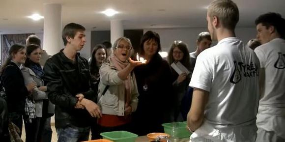 KTU Studentų miestelį sudrebino  „Tyrėjų naktis“.