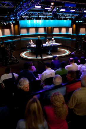 pokerstarsblog.com nuotr./PCA pagrindinio turnyro finalinis stalas