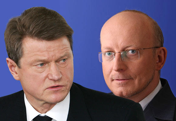 Rolandas Paksas ir Arūnas Valinskas