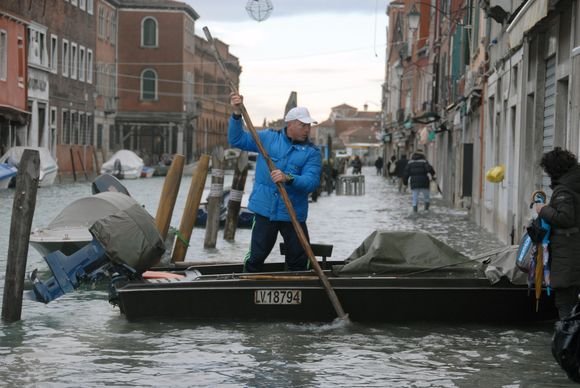 Venecija po potvynio 