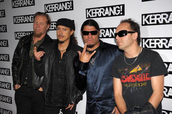 Grupė „Metallica“.