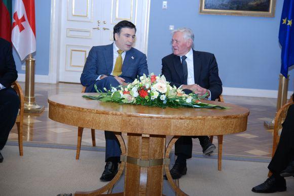 Akimirkos iš susitikimo.