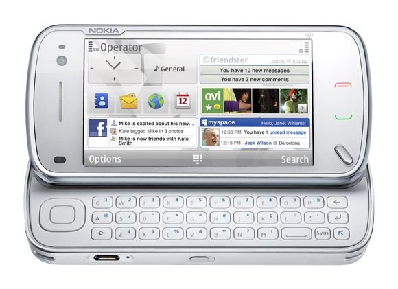 „Nokia N97“.