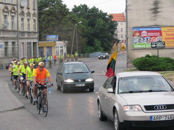  Istorinis dviračių žygis ,, Žalgirio mūšis – 600‘‘
