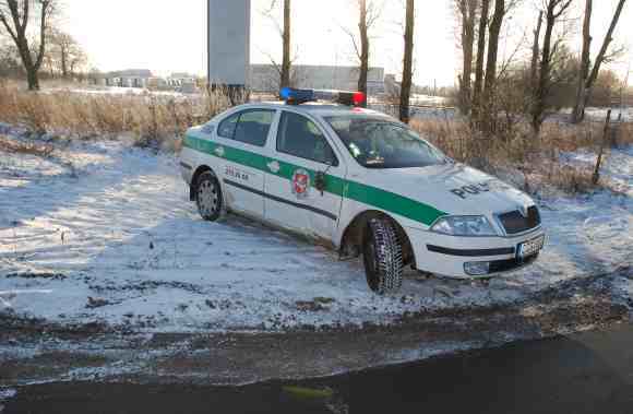 Asociatyvė iliustracija: pernai į pakelės griovį išskriejęs Vilniaus policijos automobilis sugebėjo netrukus sava eiga sugrįžti arčiau važiuojamosios dalies, o vėliau ir išvažiuoti į remonto dirbtuves.
