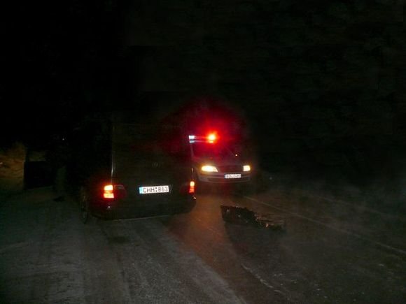 Vilkmerge.lt nuotr/Nelaimės vieta &Scaron;iauriniame Ukmergės apvažiavime