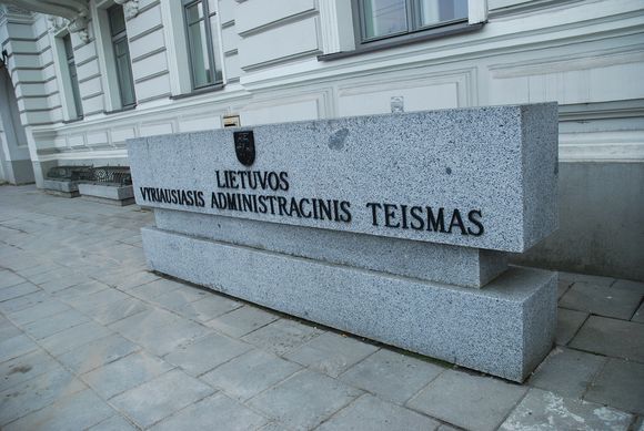Žymė Administracinis teismas