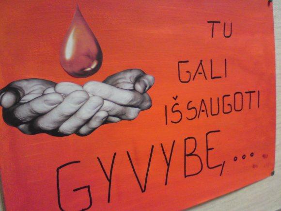 Kraujo donorystės agitacija