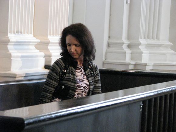E.Kusaitė teismo posėdyje