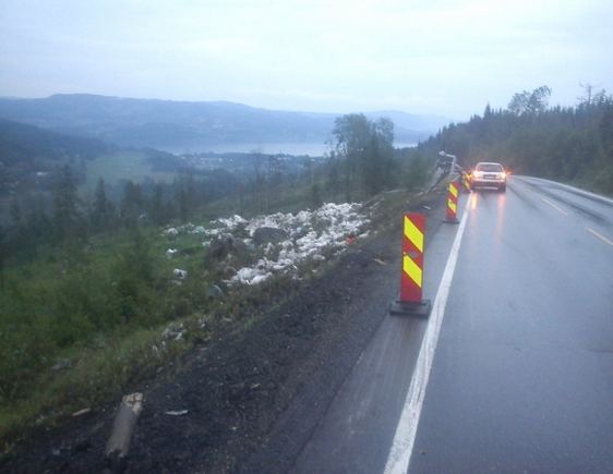 Vaido/15min.lt skaitytojo i&scaron; Norvegijos nuotr./Įvykio vietoje