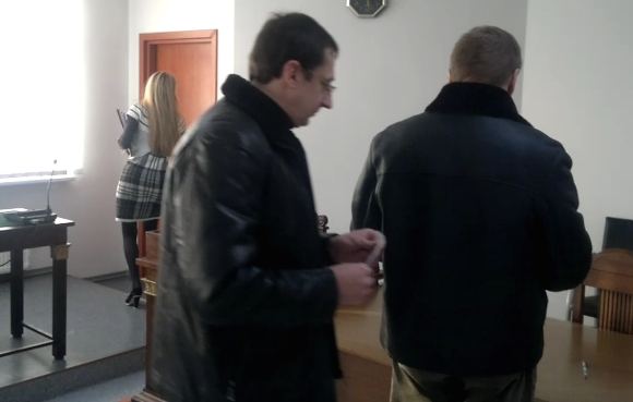 „Vilniaus vandenų“ vadovų byla: Nerijus Laurinaitis ir Darius Norkus (dešinėje)