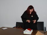 Sauliaus Chadasevičiaus/15min.lt nuotr./Kolegę advokatę &scaron;ioje byloje ginanti teisininkė Eugenija Liutvinskienė