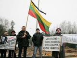 &Scaron;arūno Mažeikos/BFL nuotr./Dėl Kazoki&scaron;kių sąvartyno surengtas ne vienas protestas