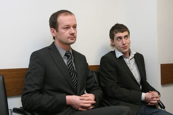 Rokas Žilinskas su bičiuliu Marku Gurskiu