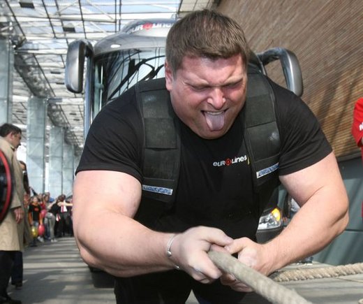 strongest man in world. Uncontested strongest man in