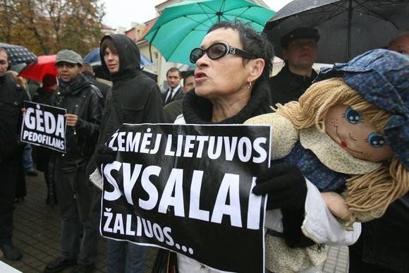 Drąsiaus Kedžio palaikymo akcija.