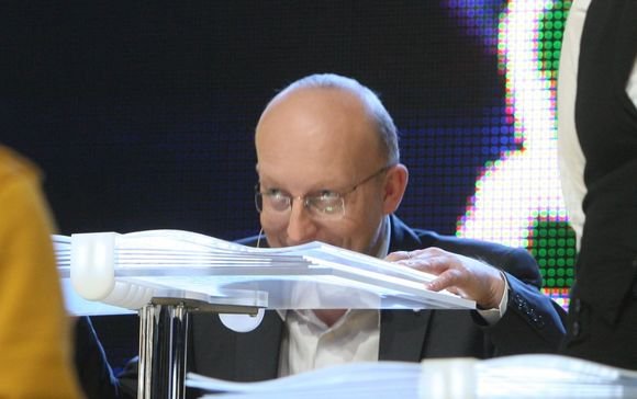 Irmanto Gelūno/15min.lt nuotr./ventinėje laidoje &bdquo;Lietuvos tūkstantmečio vaikai&ldquo; varžėsi moksleiviai ir politikai.
