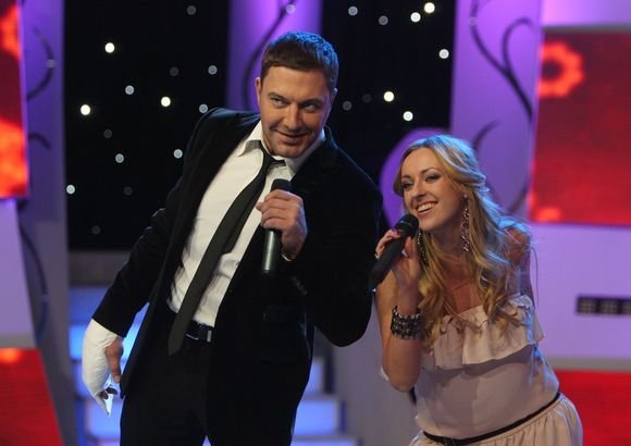 Marius Gelažnikas ir Baiba Skurstenė