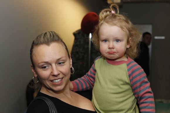 Violeta Tarasovienė su dukrele Gabriele
