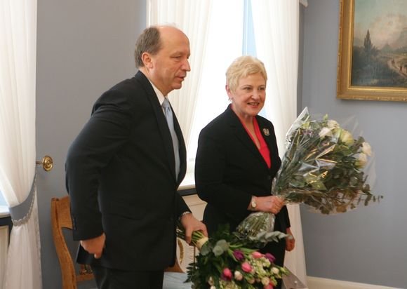  A.Kubilius ir I.Degutienė.