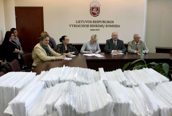 Žymė Vyriausioji rinkimų komisija