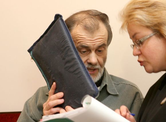 Arvydas (Ervydas) Čekanavičius teisme.