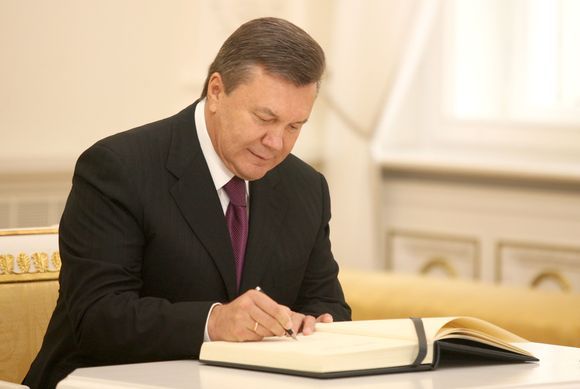 Žymė Viktoras Janukovyčius