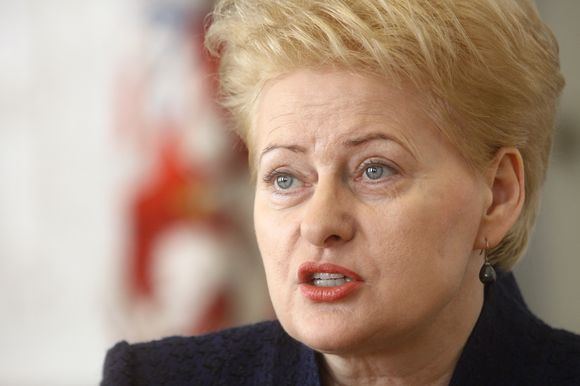 Lietuvos Respublikos Prezidentė Dalia Grybauskaitė