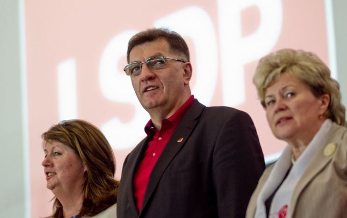 Picture: Lithuanian social democrats finalize the election list